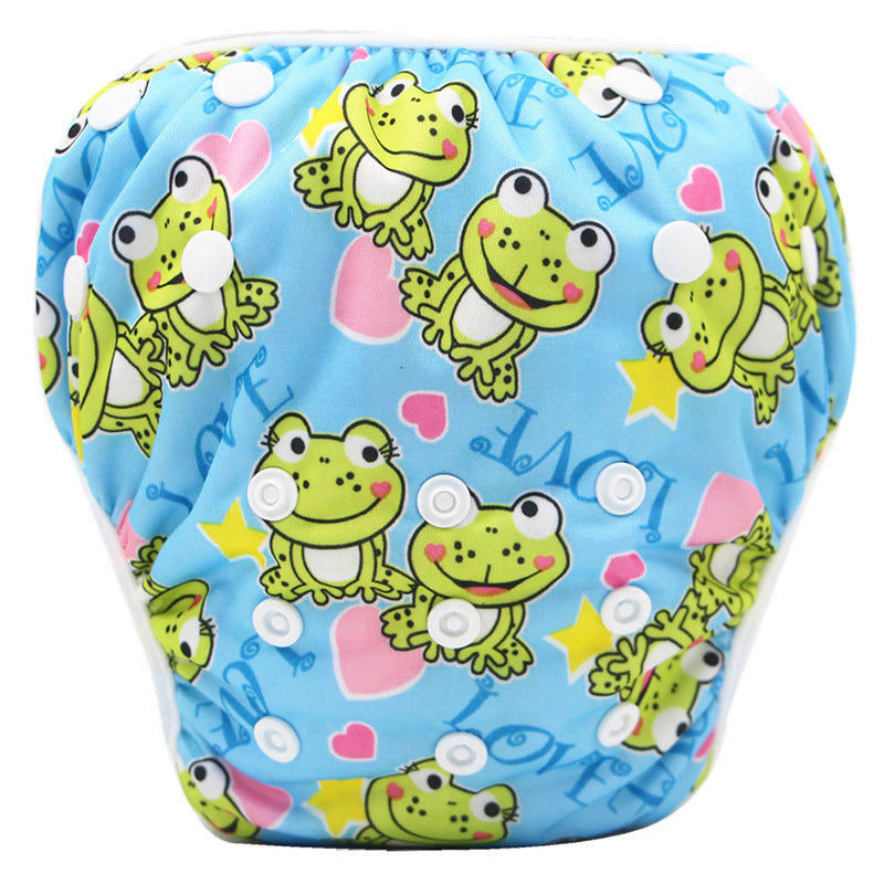 Fashionable Children's Cartoon Swim Trunks