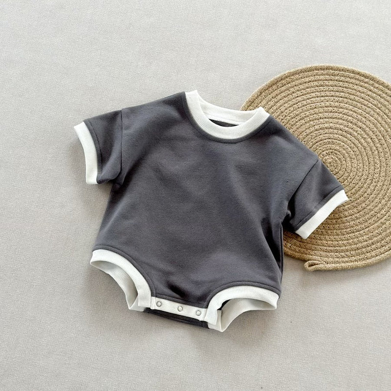 Loose-fitting Class A Cotton Onesie For Babies