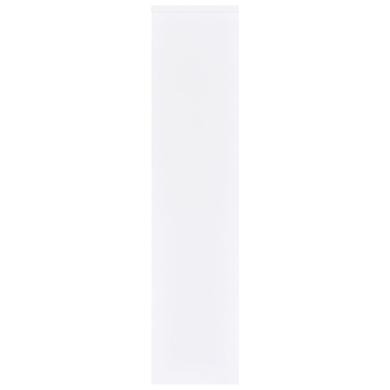 Laughlin 4-shelf Engineered Wood Media Tower White