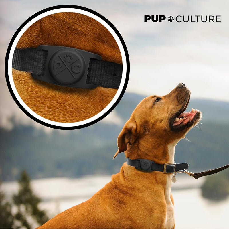 Airtag Dog Collar Holder, Extra-Durable, Lightweight,