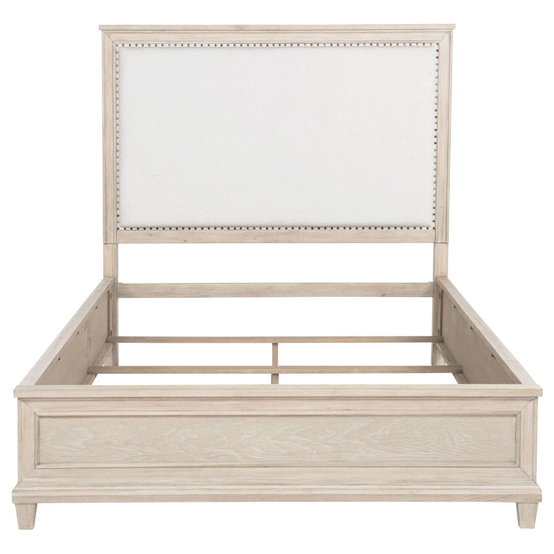 Pembroke 66-inch Queen Panel Bed Washed Oak