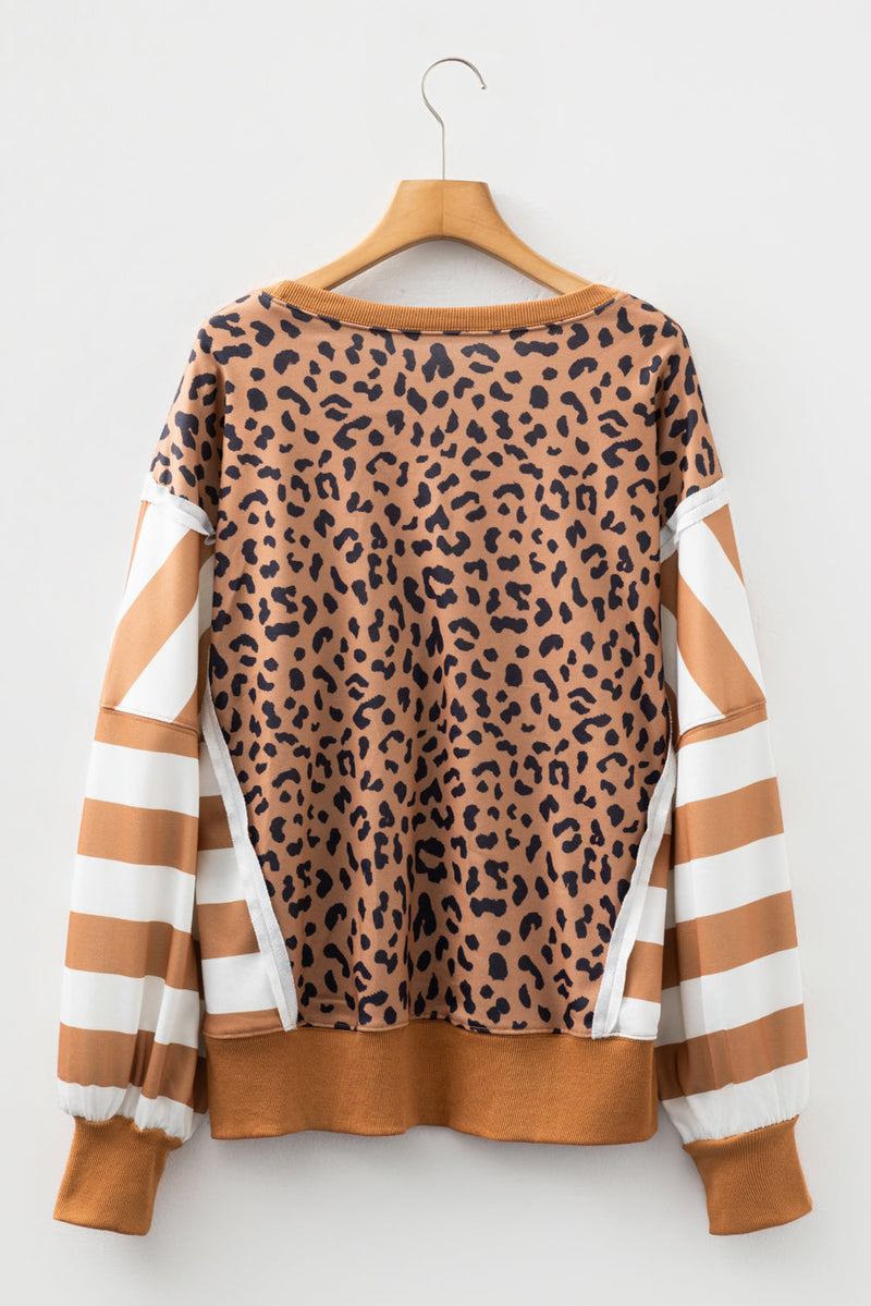 Margot Casual Sweatshirt with Slits