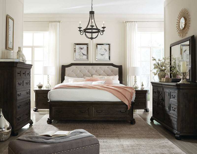 Bellamy - Drawer Nightstand - Peppercorn