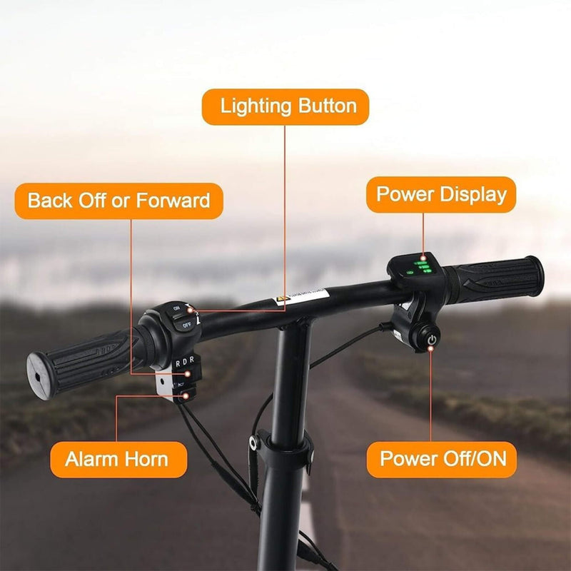 EZG 3-Wheel Electric Heavy-Duty Lightweight Powered Mobility Scooter For Adults, 280LBS (SAK47361)