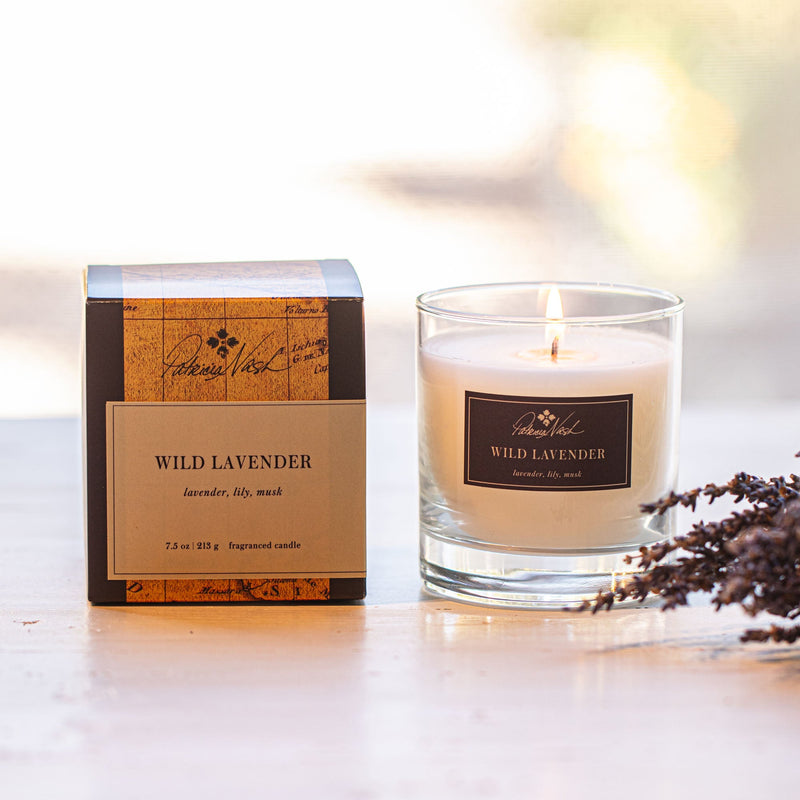 Patricia Nash Wild Lavender Candle