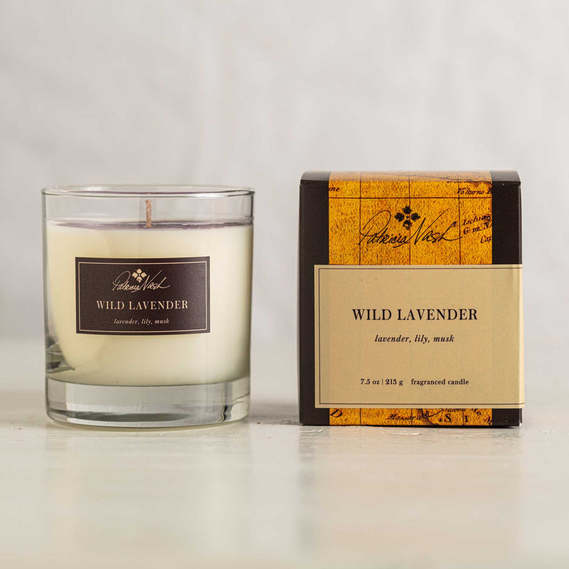 Patricia Nash Wild Lavender Candle
