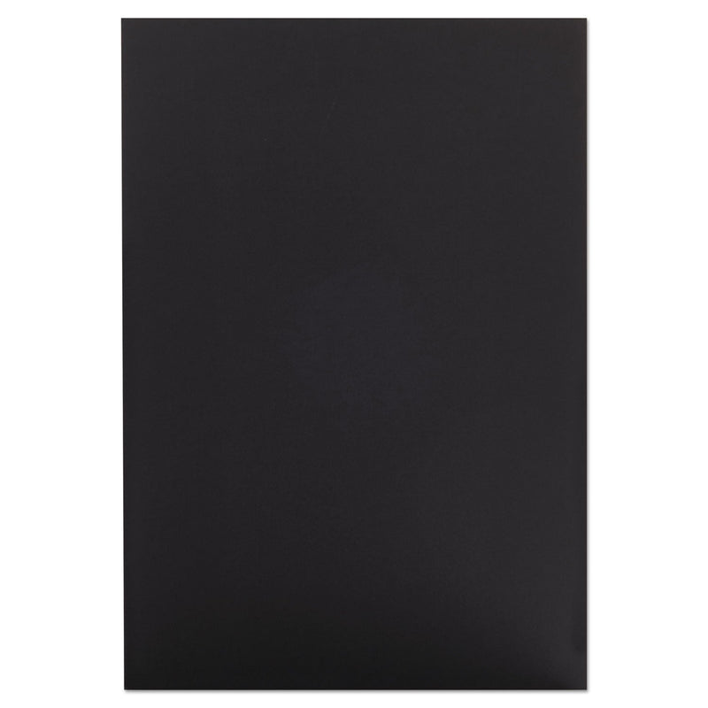 Elmer's CFC-Free Polystyrene Foam Board, 20 x 30, Black Surface and Core, 10/Carton