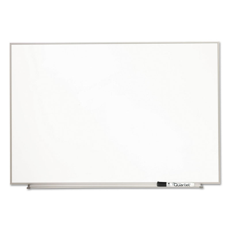 Quartet Matrix Magnetic Boards, Painted Steel, 48 x 31, White, Aluminum Frame