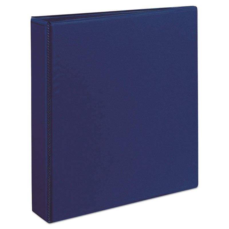 Avery Durable View Binder with DuraHinge and Slant Rings, 3 Rings, 1.5" Capacity, 11 x 8.5, Blue