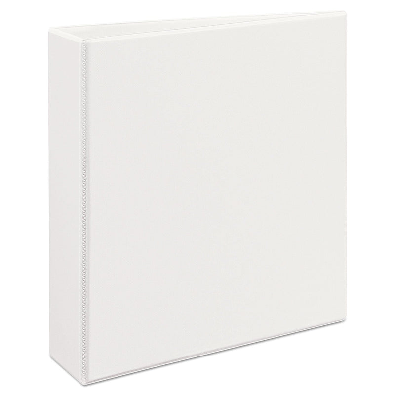 Avery Heavy-Duty View Binder with DuraHinge and One Touch EZD Rings, 3 Rings, 2" Capacity, 11 x 8.5, White