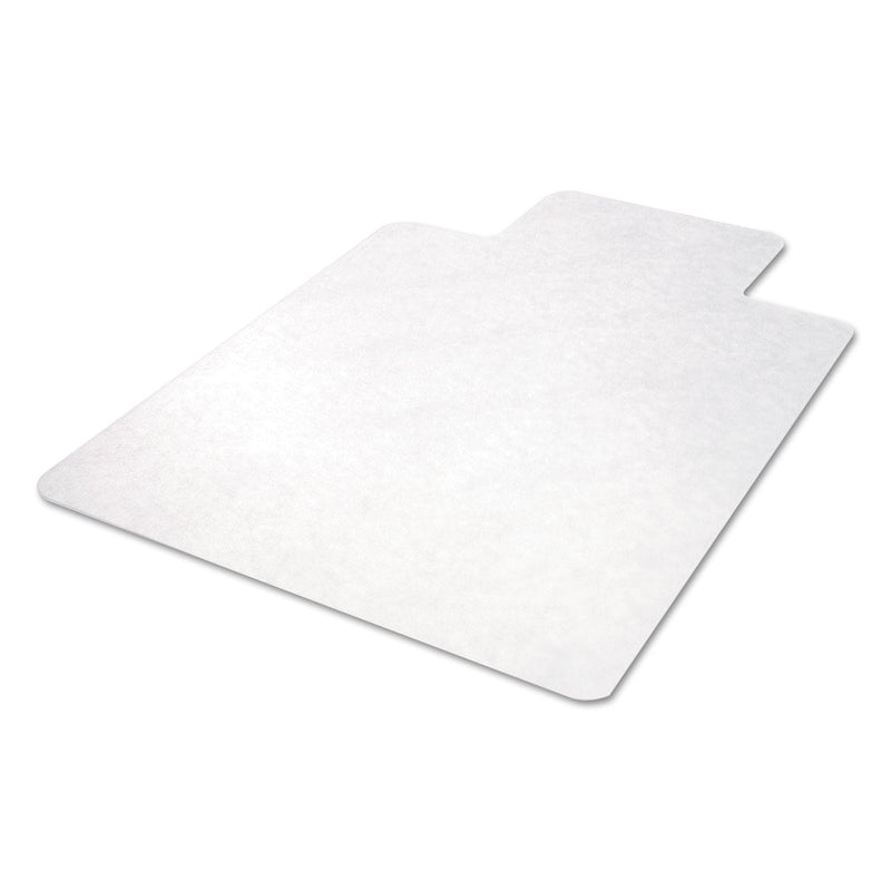 Alera All Day Use Non-Studded Chair Mat for Hard Floors, 36 x 48, Lipped, Clear