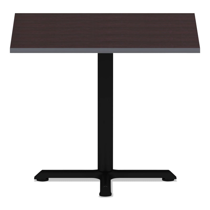 Alera Reversible Laminate Table Top, Square, 35.38w x 35.38d, Espresso/Walnut