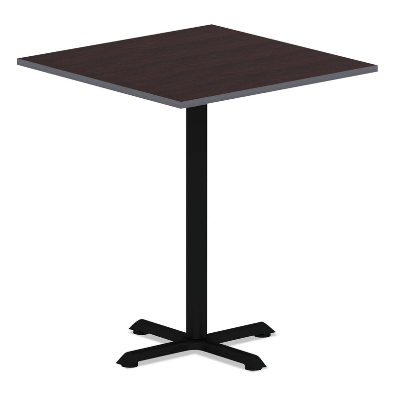 Alera Reversible Laminate Table Top, Square, 35.38w x 35.38d, Espresso/Walnut