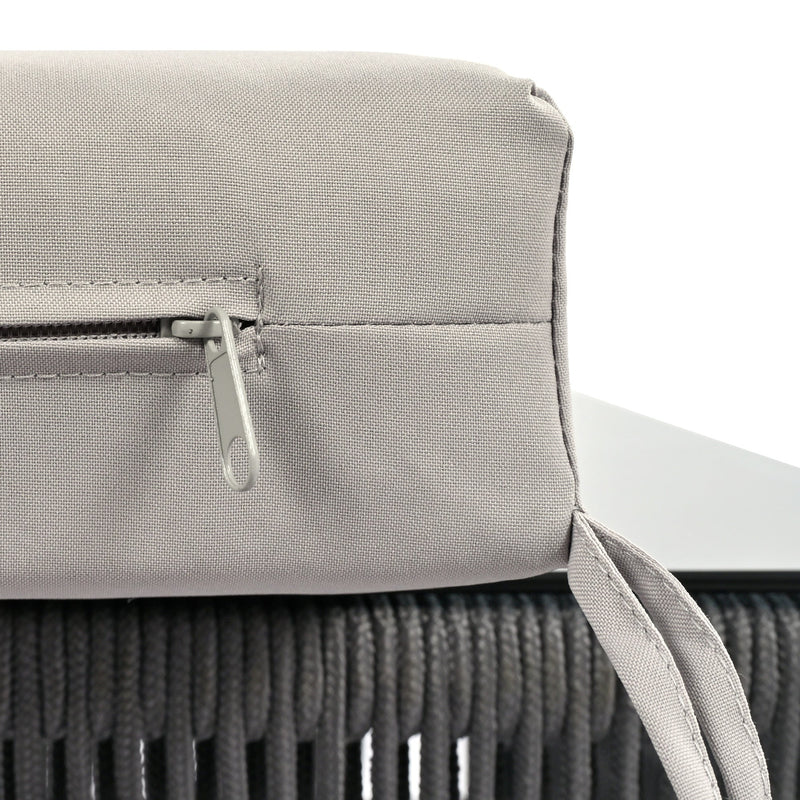 K&K 4-Piece Rope Patio Furniture Set