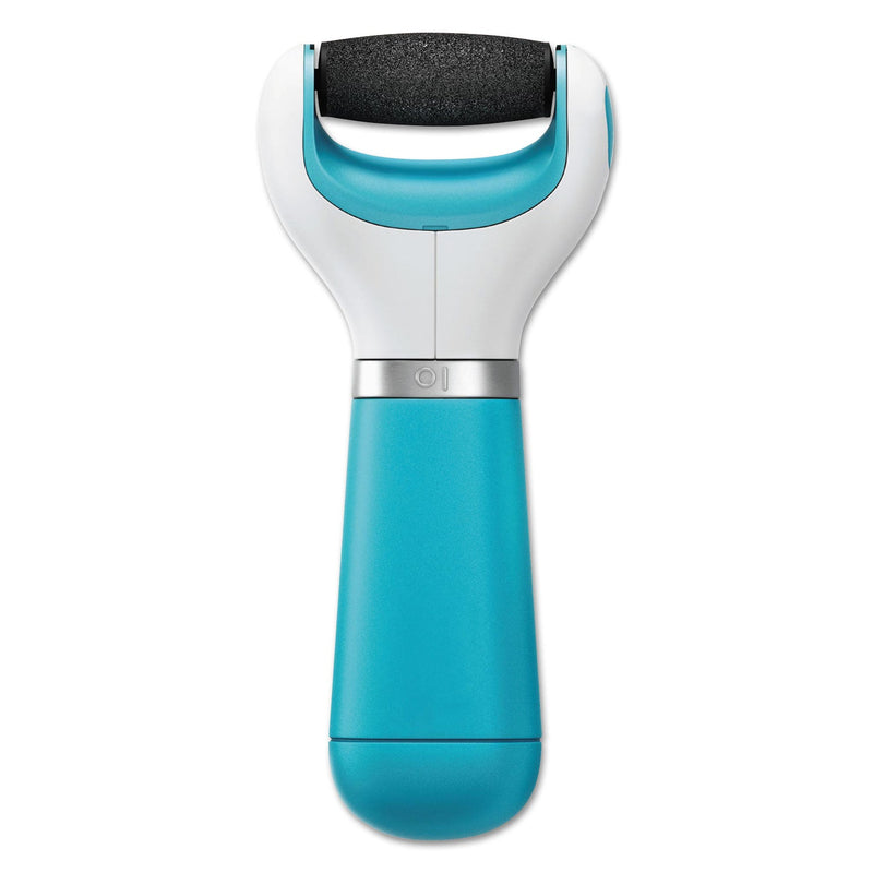 AMOPE Pedi Perfect Electronic Foot File, Blue/White