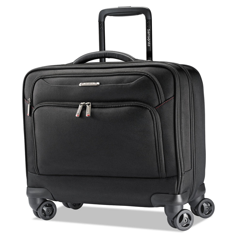 Samsonite Xenon 3 Spinner Mobile Office, Fits Devices Up to 15.6", Ballistic Polyester, 13.25 x 7.25 x 16.25, Black