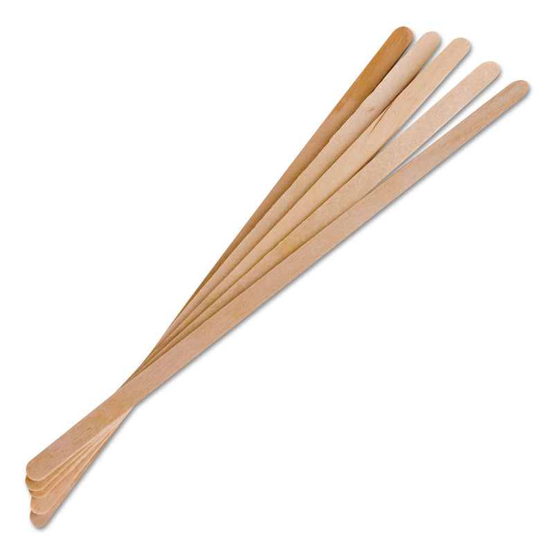 Eco-Products Wooden Stir Sticks, 7", 1,000/Pack