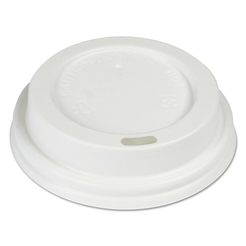 Boardwalk Hot Cup Lids, Fits 8 oz Hot Cups, White, 1,000/Carton