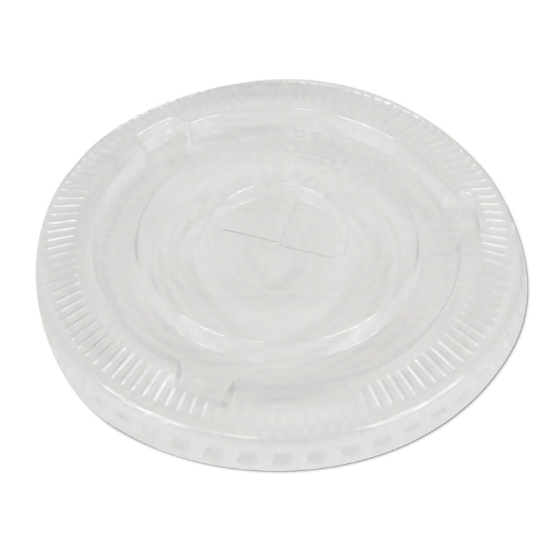 Boardwalk PET Cold Cup Lids, Fits 16 oz to 24 oz Plastic Cups, Clear, 1,000/Carton