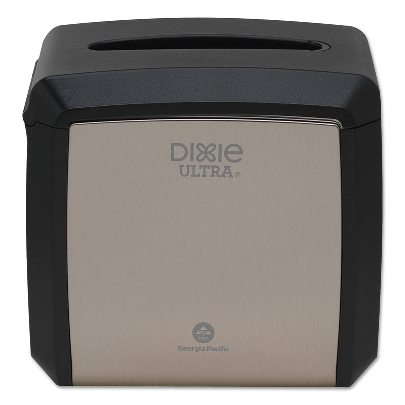 Dixie Tabletop Napkin Dispenser, 7.6 x 6.1 x 7.2, Stainless