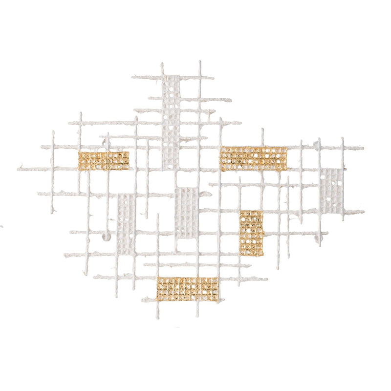 Wall Decor - White / Gold