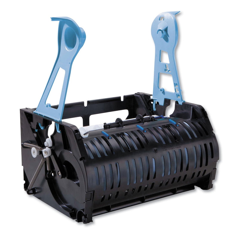 Scott Pro Mod Manual Hard Roll Towel Dispenser, 9.63 x 13.38 x 8.13, Black/Blue