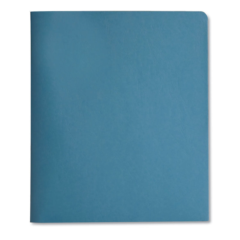 Smead 2-Pocket Folder with Tang Fastener, 0.5" Capacity, 11 x 8.5, Blue, 25/Box