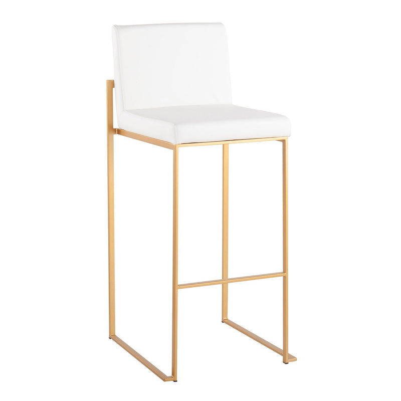 Fuji - Contemporary Design High Back Barstool