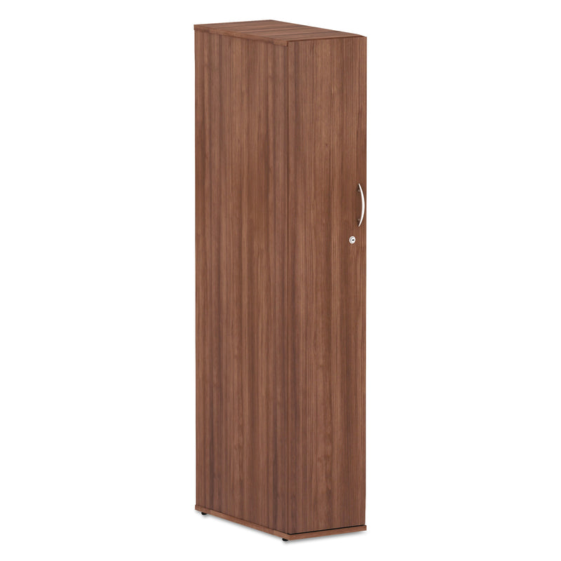 Alera Valencia Series Wardrobe, 11.88w x 23.88d x 65h, Modern Walnut