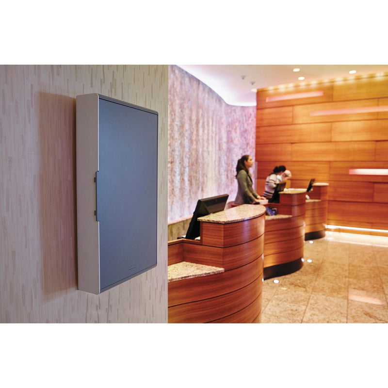 Rubbermaid Spill Mop Storage Cabinet, 15w x 6d x 27.5h, Gray