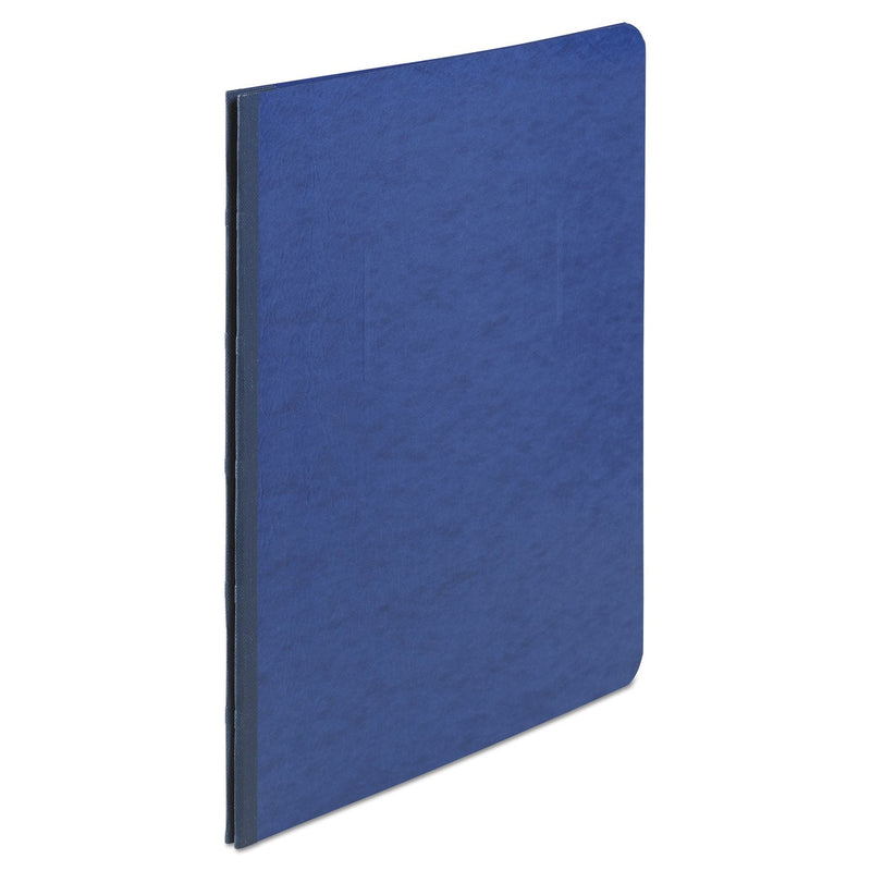 ACCO Pressboard Report Cover with Tyvek Reinforced Hinge, Two-Piece Prong Fastener, 3" Capacity, 8.5 x 11, Dark Blue/Dark Blue