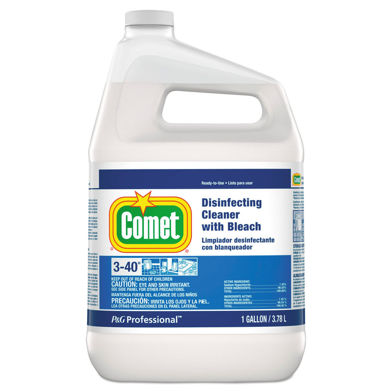 Comet Disinfecting Cleaner with Bleach, 1 gal Bottle
