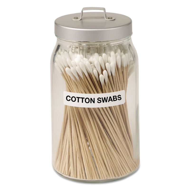 Avery Durable Permanent ID Labels with TrueBlock Technology, Laser Printers, 0.63 x 3, White, 32/Sheet, 50 Sheets/Pack