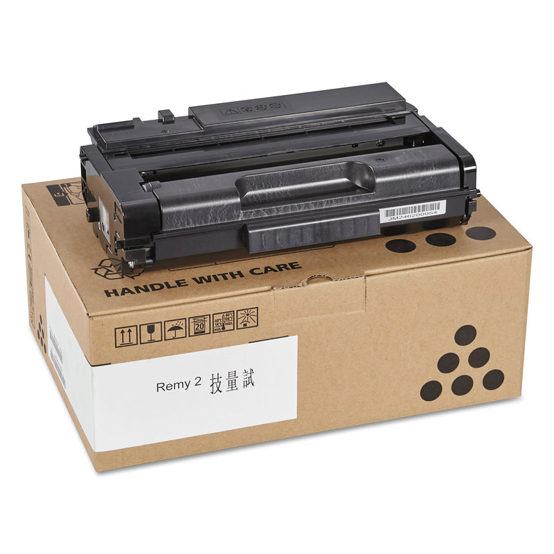 Ricoh 408161 Toner, 6,400 Page-Yield, Black