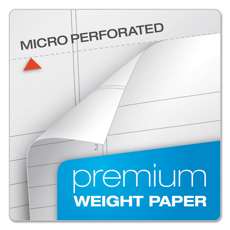 Ampad Gold Fibre Wirebound Project Notes Pad, Project-Management Format, Green Cover, 70 White 8.5 x 11.75 Sheets