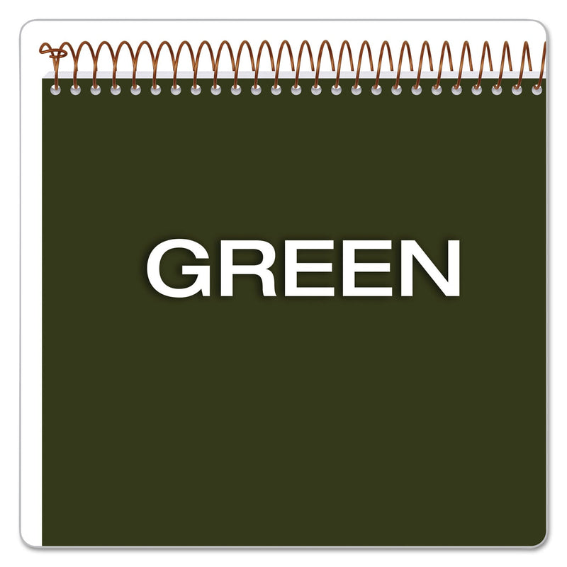 Ampad Gold Fibre Wirebound Project Notes Pad, Project-Management Format, Green Cover, 70 White 8.5 x 11.75 Sheets