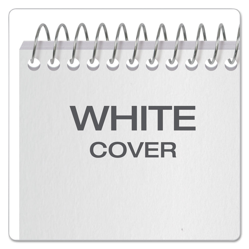 Ampad Earthwise by Ampad Recycled Reporter's Notepad, Gregg Rule, White Cover, 70 White 4 x 8 Sheets