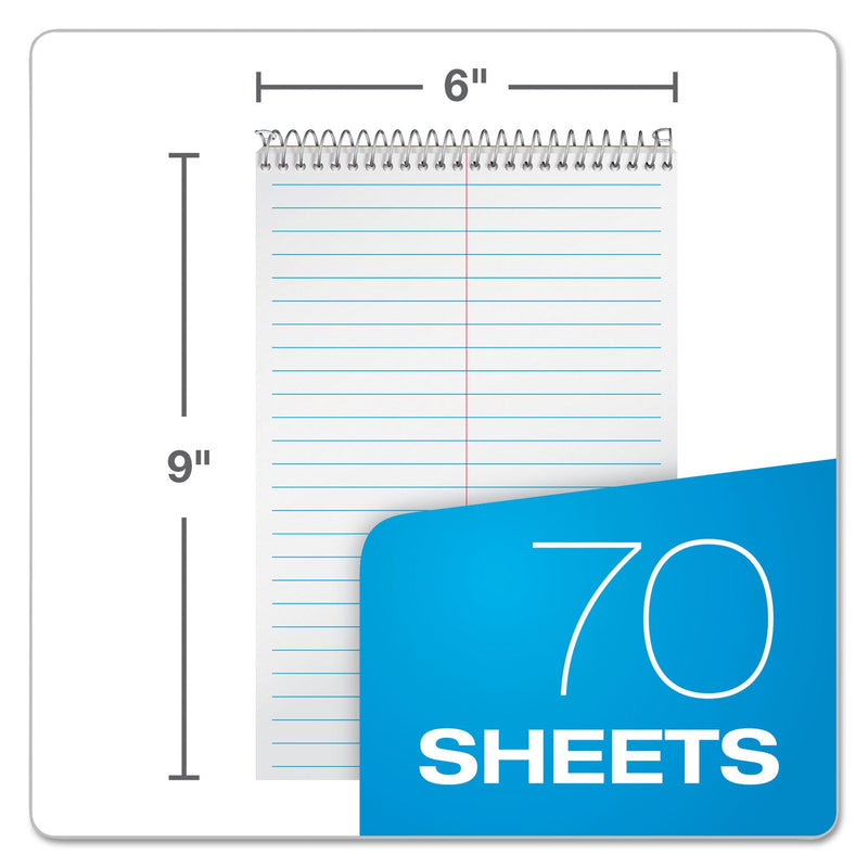 Ampad Steno Pads, Gregg Rule, Tan Cover, 70 White 6 x 9 Sheets