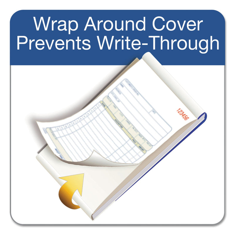 Adams TOPS Sales/Order Book, Three-Part Carbonless, 7.95 x 5.56, 1/Page, 50 Forms