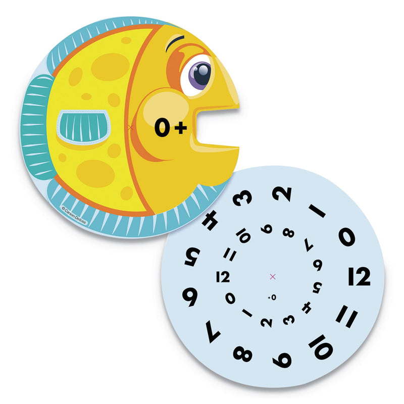 Carson-Dellosa Education EZ-Spin, Additon Game, Ages 5 to 7, 18/Pack