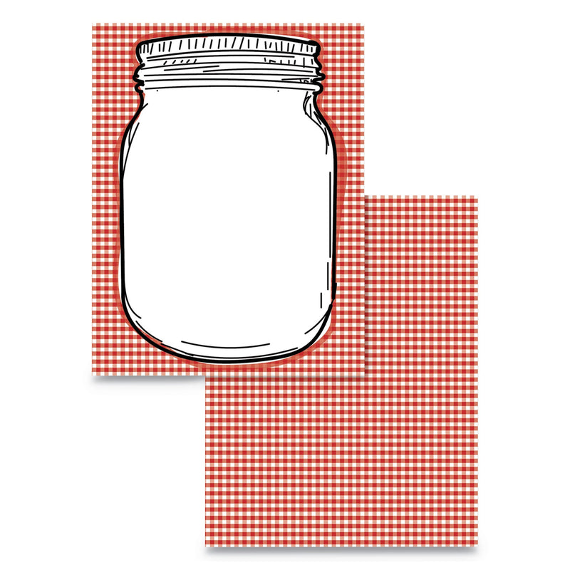 Astrodesigns Pre-Printed Paper, 28 lb Bond Weight, 8.5 x 11, Jar and Check, 100/Pack