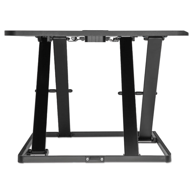 Alera AdaptivErgo Ultra-Slim Sit-Stand Desk, 31.33" x 21.63" x 1.5" to 16", Black