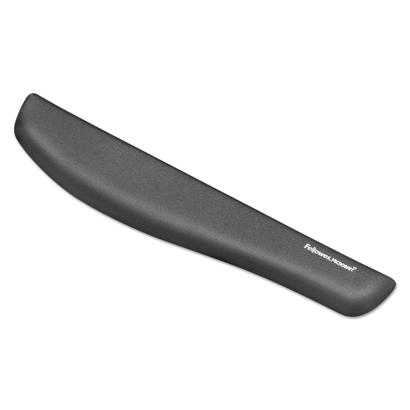 Fellowes PlushTouch Keyboard Wrist Rest, 18.12 x 3.18, Graphite