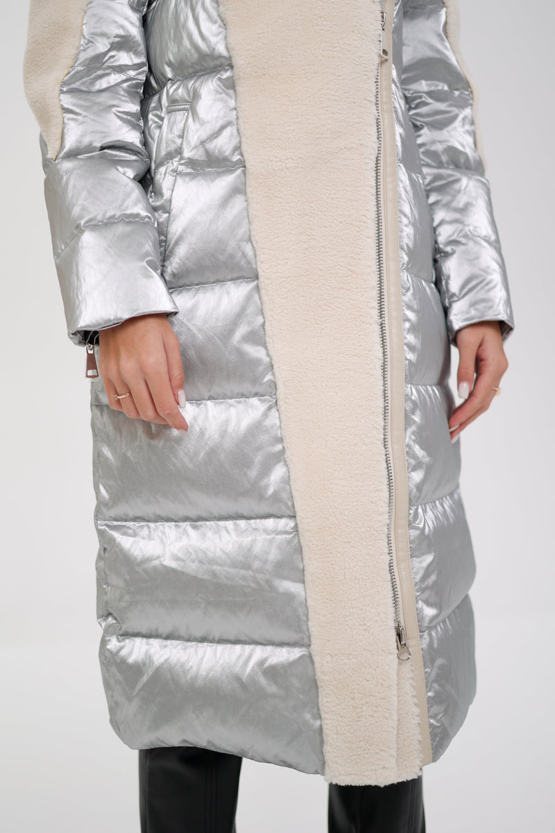 Kalgan Trim Down Long-line Coat