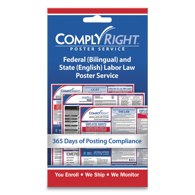 ComplyRight Labor Law Poster Service, "State Labor Law", 4 x 7