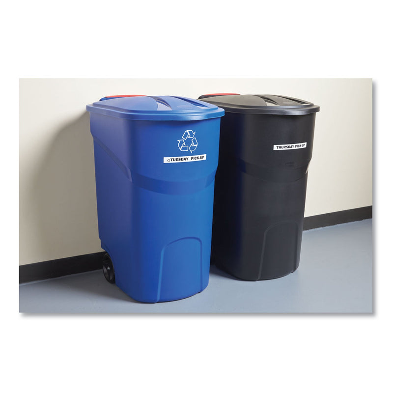 DYMO D1 Durable Labels, 0.5" x 23 ft, White, 6/Pack