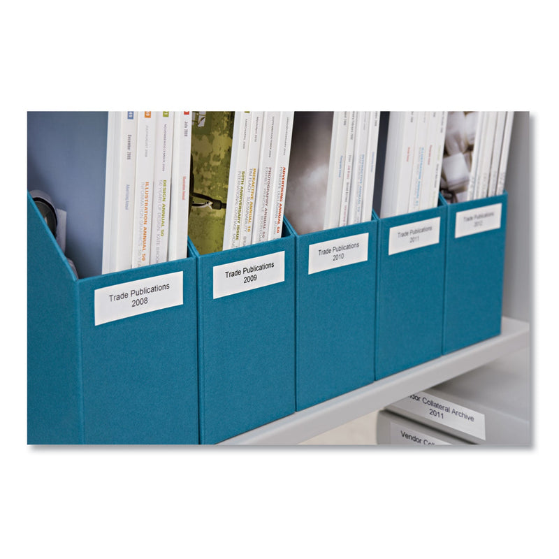 DYMO D1 Durable Labels, 0.5" x 23 ft, White, 4/Pack