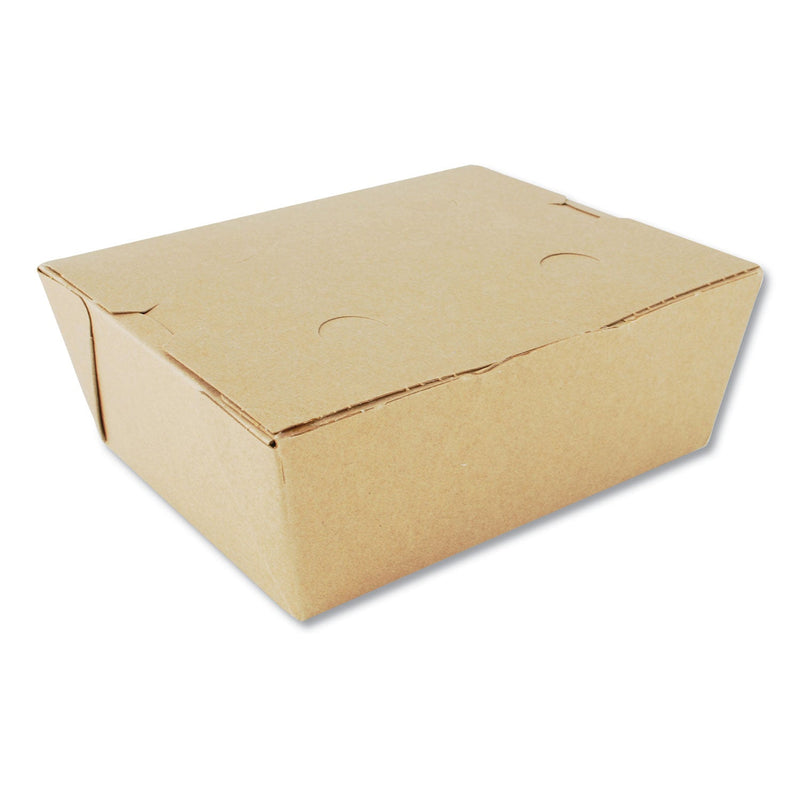 SCT ChampPak Carryout Boxes, #8, 6 x 4.75 x 2.5, Kraft, Paper, 300/Carton