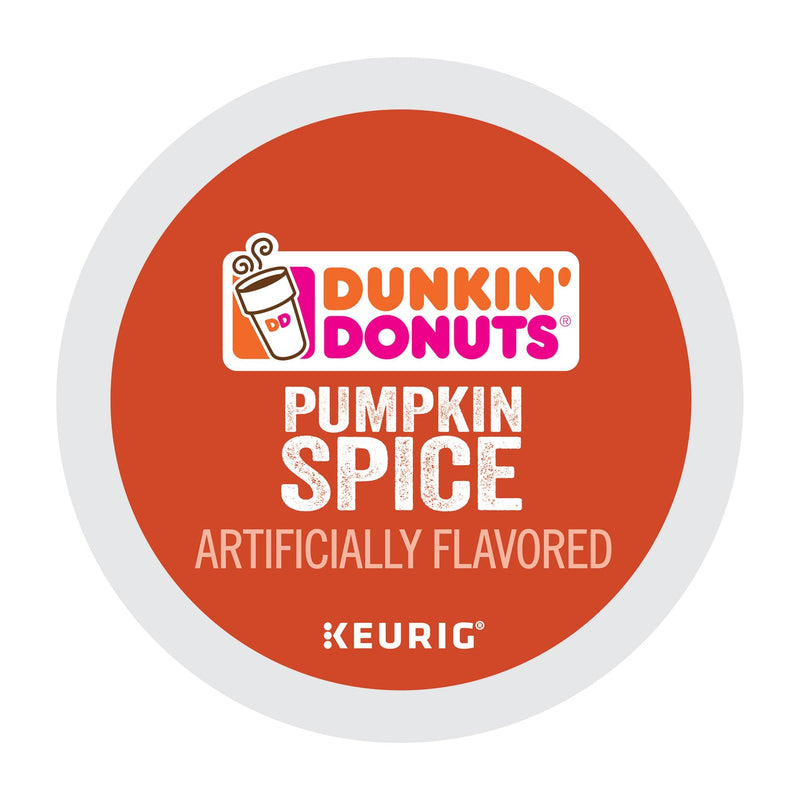 Dunkin Donuts K-Cup Pods, Pumpkin Spice, 22/Box