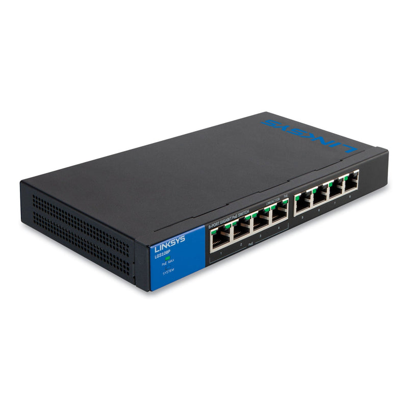 LINKSYS Business Desktop Gigabit Ethernet Switch, 8 Ports